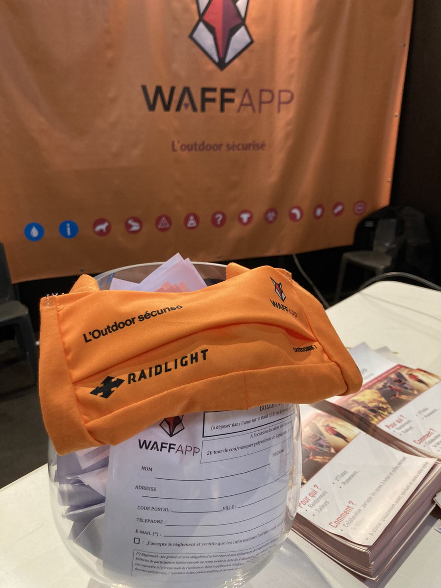 waffapp's tweet photo. merci à toutes celles et tous ceux qui sont passés nous voir sur le stand 115 du salon du Trail Running de la #saintelyon
Un vif succès qui nous encourage pour que vos sorties et activités en extérieur soient encore plus sereines et pleines d’insolites,
#sportstech #sports https://t.co/Zdr6g46bCD