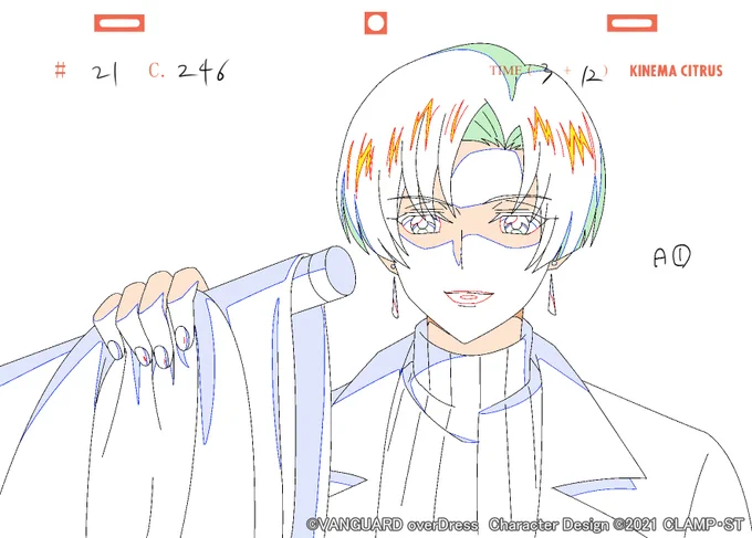 『カードファイト!! ヴァンガード overDress』第21話の放送・配信がスタートしました✨
本編から原画をご紹介!
ブラックアウトvsデイブレイク、互いに威信をかけた那古野城決戦が開幕です🏰💥
 #ヴァンガード #VGオーバードレス 