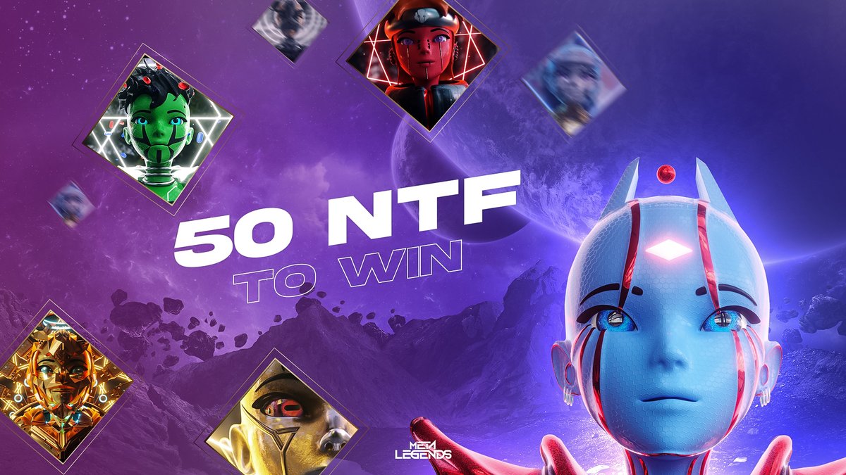 🔥 50 NFT TO WIN 🔥

We have decided to offer you 50 new FREE NFT!

👉 All the CONDITIONS for this giveaway are available on Discord #Announcement

JOIN HERE: discord.com/invite/meta-le…

Please, a MAXXX of LIKES, RETWEET AND TAG for this AMAZING NFT GIVEAWAY !🤩🚀