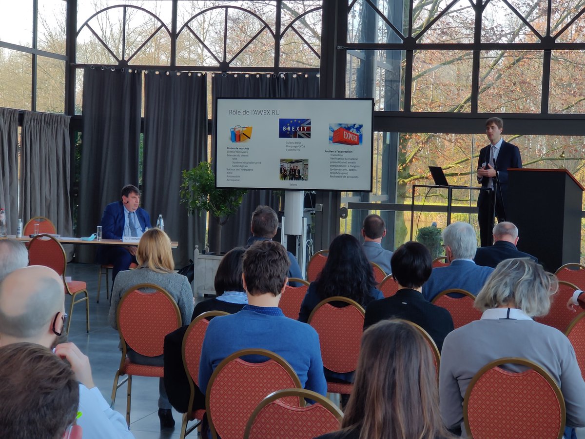 AWEX_Belgium's tweet photo. Séminaire de lancement du marché #focus #AWEX 2022 : 🇬🇧
🤔Quels sont les produits wallons les + exportés vers le #UK ?
➡️Chimie &amp; #pharma (41,9 %)
➡️Métaux &amp; ouvrages (8,7%)
➡️#Food (8,2%)
...
#BrexitOrNot, 1 marché à (re)conquérir!
@AWEX est à vos côtés : https://t.co/rox5tCXnZl https://t.co/bHb2QULcGT