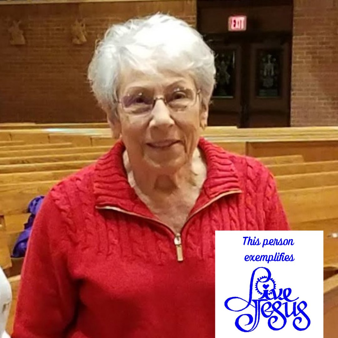 OLGCViennaVA's tweet photo. Marian Chirichella volunteers for the parish as a Lector, Eucharistic Minister, Funeral Minister, Hospitality Minister, Outreach Coordinator, and Altar Guild member - most notably the plant lady. It is the little things she does that make the most impact. #LiveJesus #HeraldAngel https://t.co/3NksaVH4r4
