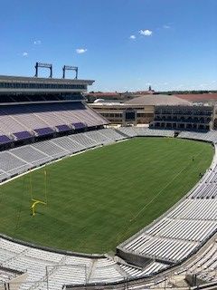 The 2021 College Football Field of the Year is Moncrief Field at Amon Carter Stadium, home to <a href="/TCUFootball/">TCU Football</a>. 

Congratulations to STMA Member, Andrew Siegel and his team!