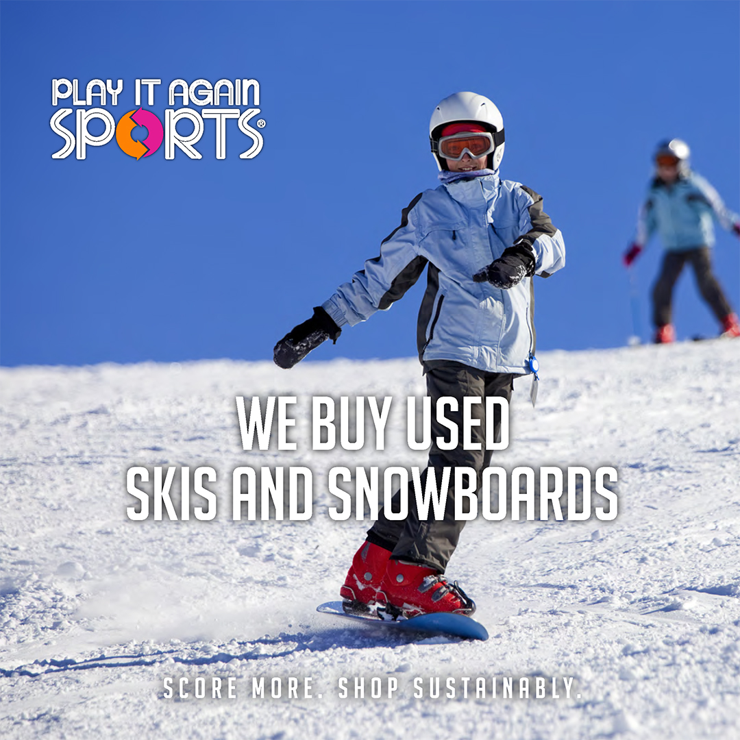PIAS_Omaha's tweet image. Sell us the cross country or downhill skis and the snowboarding gear you’re no longer using. #cashforclutter #webuyused