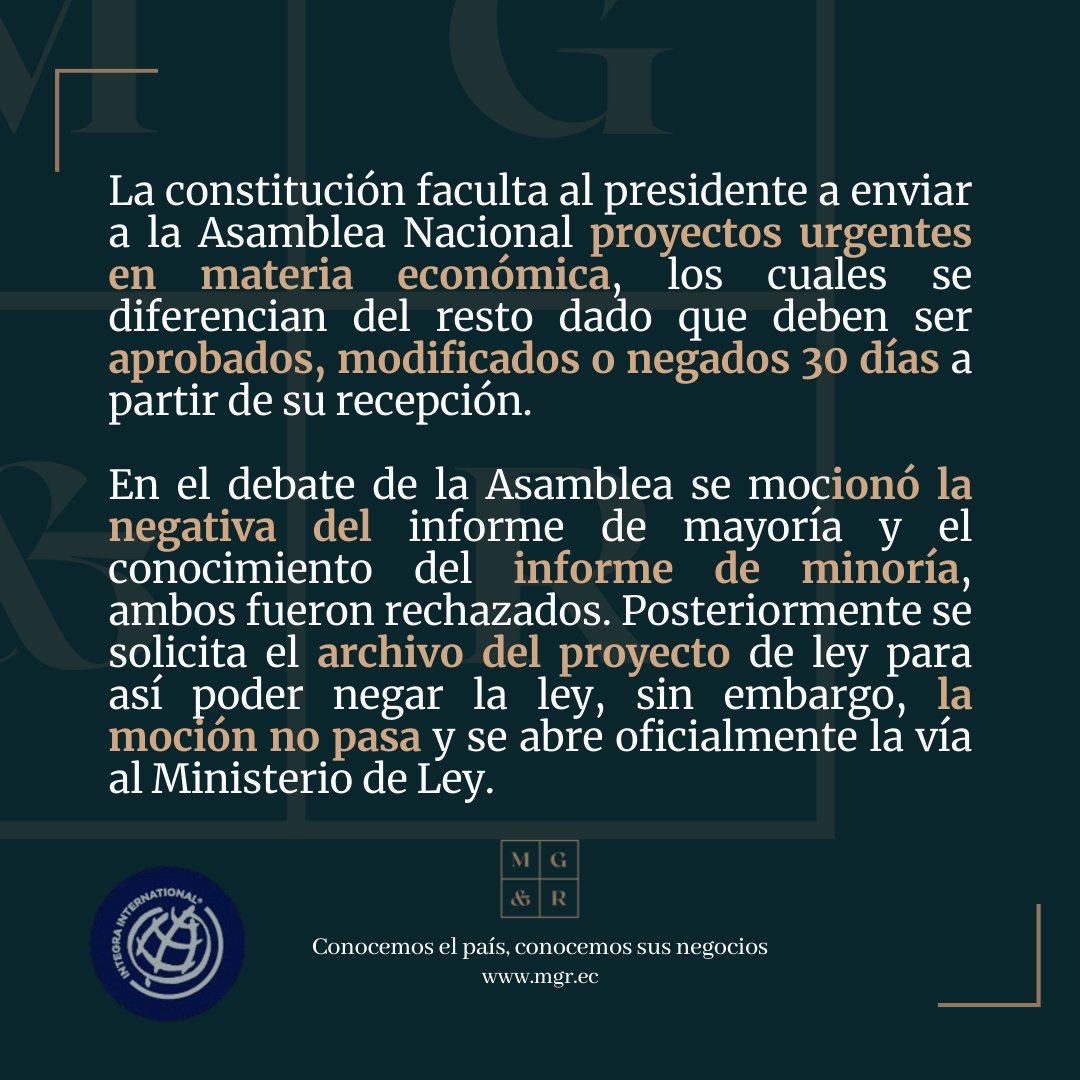 MGR_Ecuador's tweet photo. #MGRTeInforma ¿Qué pasó con la Asamblea Nacional y la Reforma Tributaria? El viernes el #ecuador quedó confundido en cuanto a que pasó o pasaría con la #LeyDesarrolloEconómico después de las votaciones en el pleno legislativo. https://t.co/06C6YrLsAF