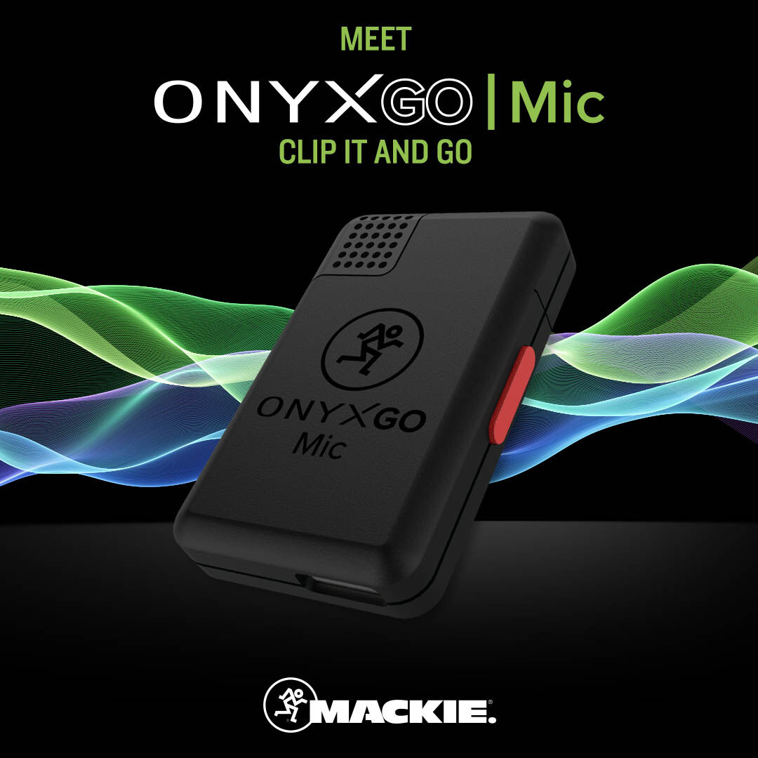 MackieGear's tweet photo. OnyxGO | Mic is a completely self-contained wireless mic system for your smartphone. No receiver or cables to deal with. Just pair it, clip it on, and you are ready to rock.
https://t.co/2TvNmCkiMY
#OnyxGo #AudioOnTheGo https://t.co/JBIaoqqFBI