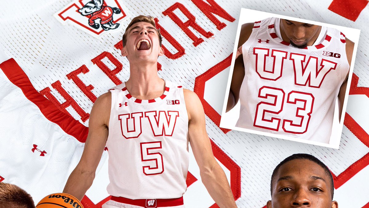 BadgerMBB's tweet photo. "By the Players" Edition Unis 💯

Introducing this season's alternate uniforms, designed by Johnny and Jordan Davis, Ben Carlson, Lorne Bowman II and Tyler Wahl

🆕 https://t.co/wOjBLfIwHl https://t.co/moFIxrRqox