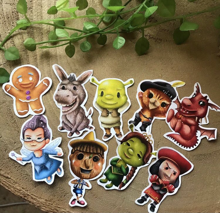 LariArtThings's tweet photo. Some of the sticker collections available on my shop 🥰✨ https://t.co/MtZZgsaL81