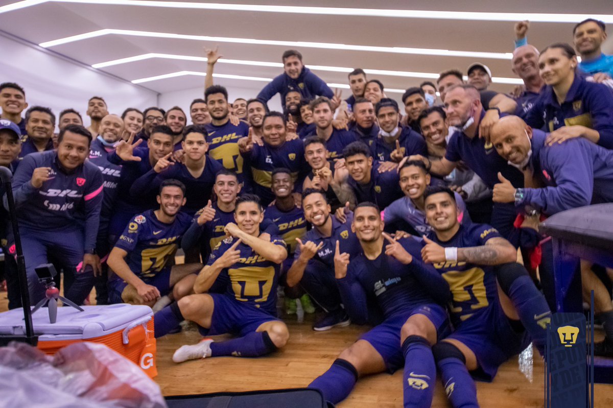 PumasMX's tweet photo. Todos juntos por esta semana de semifinales, #ComoDebeSer. 🤜🏼🤛🏼

¡Buenos días, auriazules! 🐾

#SoyDePumas https://t.co/xfLS9JIfA4