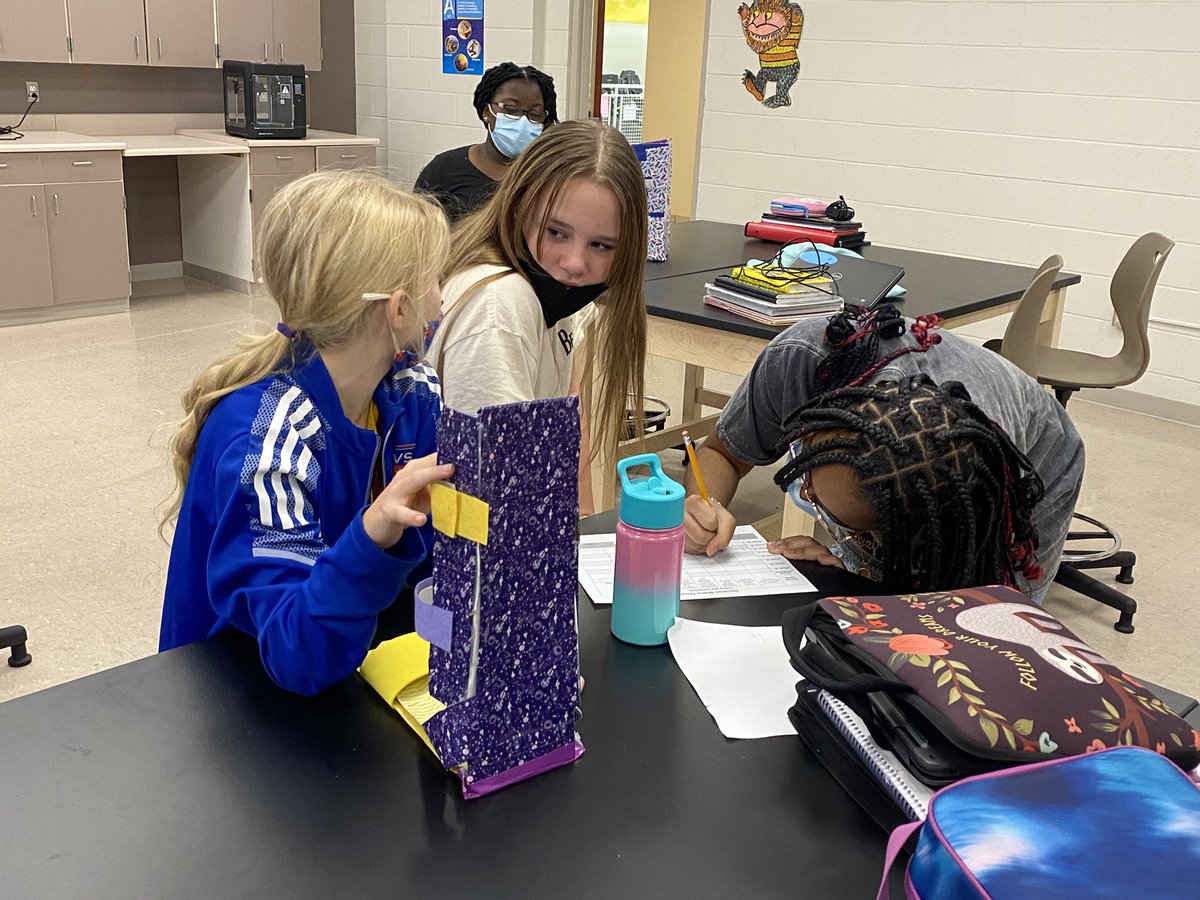 donfilips27's tweet photo. NRMS STEM 💎💎💎  All ⭐️⭐️⭐️ AFO Evaluation Day #designmatrix #pltw #NRinspiregreat https://t.co/Z0WjiXUOaA