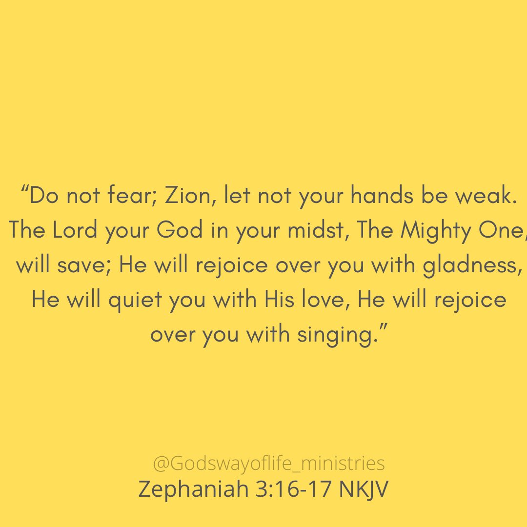 godswayoflifem1's tweet image. The lord is with you! He will rejoice over you! #jesusislord #jesusiscalling #answerhim #godisgood #godknowsbest #godknowsmyheart #dailybibleverse #dailywordsofwisdom #dailywordofgod #godlyquotes #godlyfriendships #godisgoodallthetime #godisgreaterthanthehighsandlows