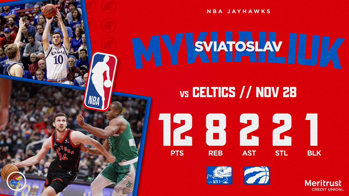KUHoops's tweet photo. Our #NBAJayhawks putting up numbers last night πͺ https://t.co/CxgXo9vW2e