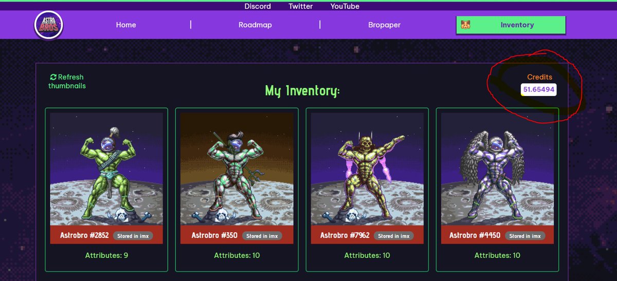 To celebrate the launch of <a href="/AstrobrosNFT/">Astrobros</a> Credit system I will be GIVING AWAY the first two Astrobros you see here! 

Broquirements:
💪Retweet
💪Follow <a href="/AstrobrosNFT/">Astrobros</a>  and <a href="/Ishiki_Crypto/">Ishiki</a>. 
You have 48 hours to enter! 

First third party passive income system on <a href="/Immutable/">Immutable</a>.