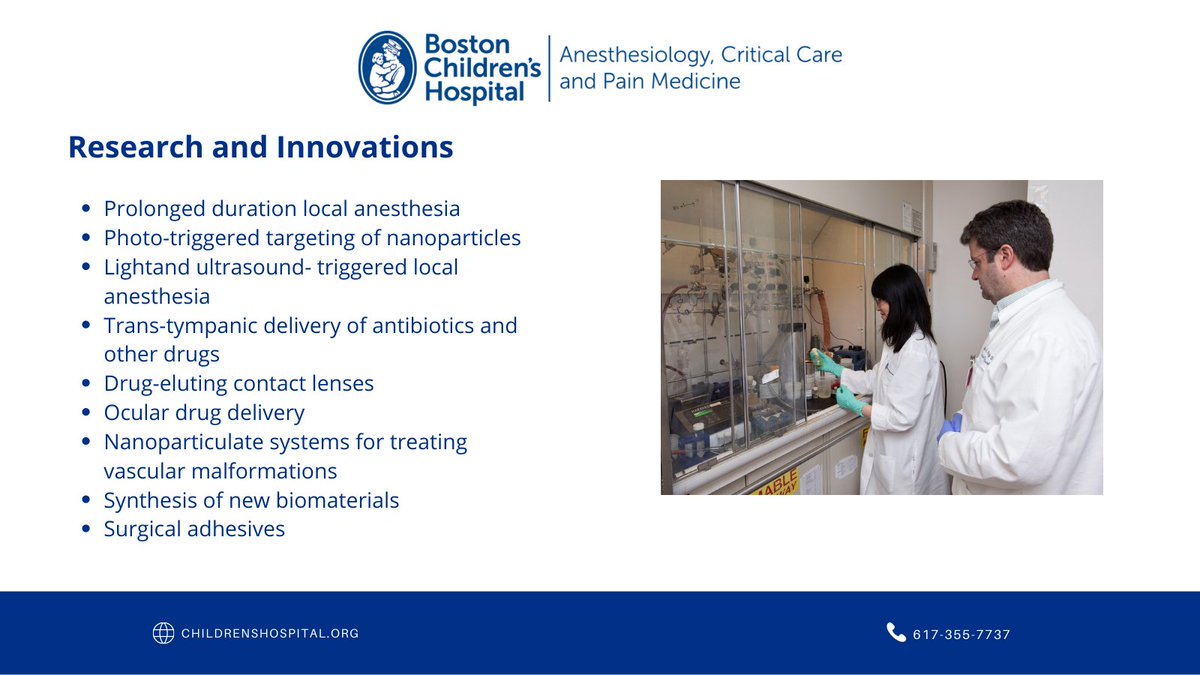 BCH- Anesthesiology, Critical Care & Pain Medicine tweet media