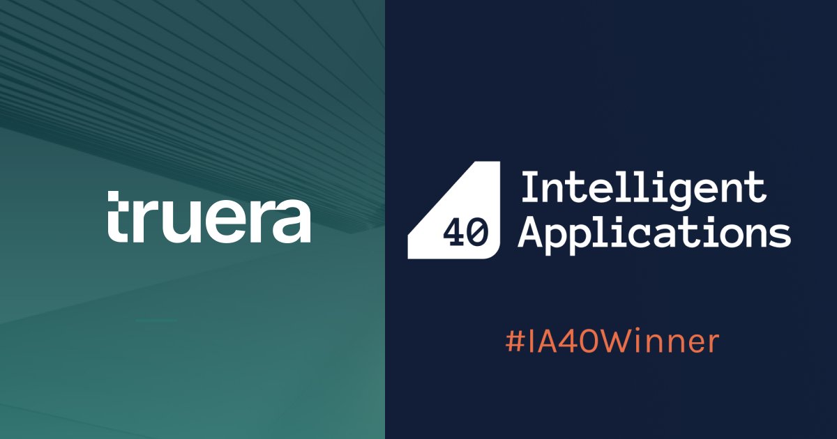 truera_ai's tweet photo. We're honored to be named to the first #IA40 list by the nation’s top venture investors. TruEra is leading the next big wave in AI.  

IA40 is sponsored by @MadronaVentures and @GoldmanSachs https://t.co/gXwEtyJzfi

#IA40Winner #AI #ML #ExplainableAI #AIQuality #AIQM #XAI #RAI https://t.co/m3njcHqs5u