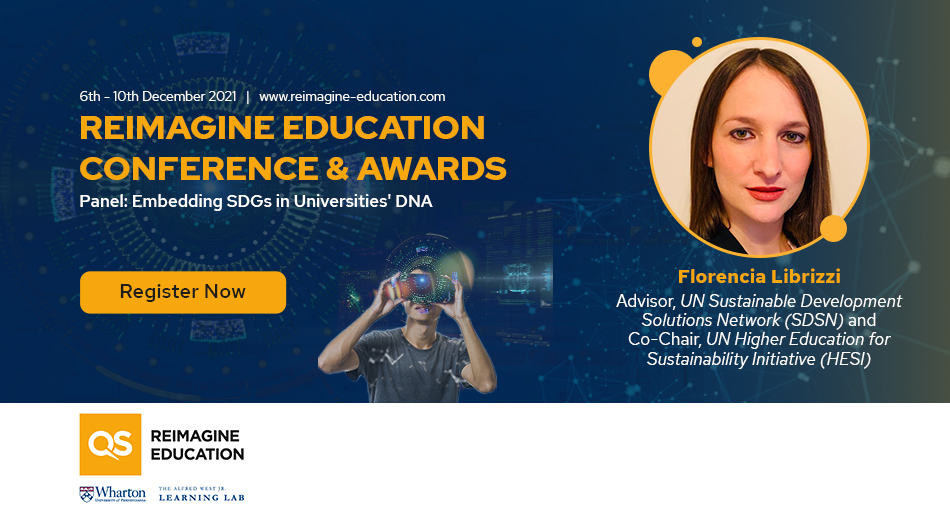 I'm delighted to speak at the @QSCorporate #QSReimagine Conference & Awards. Please register and join us! hubs.la/H0_586q0 @ReimagineHEdu #SDGs #sustainabledevelopment #ESD #RME #responsibleleadership