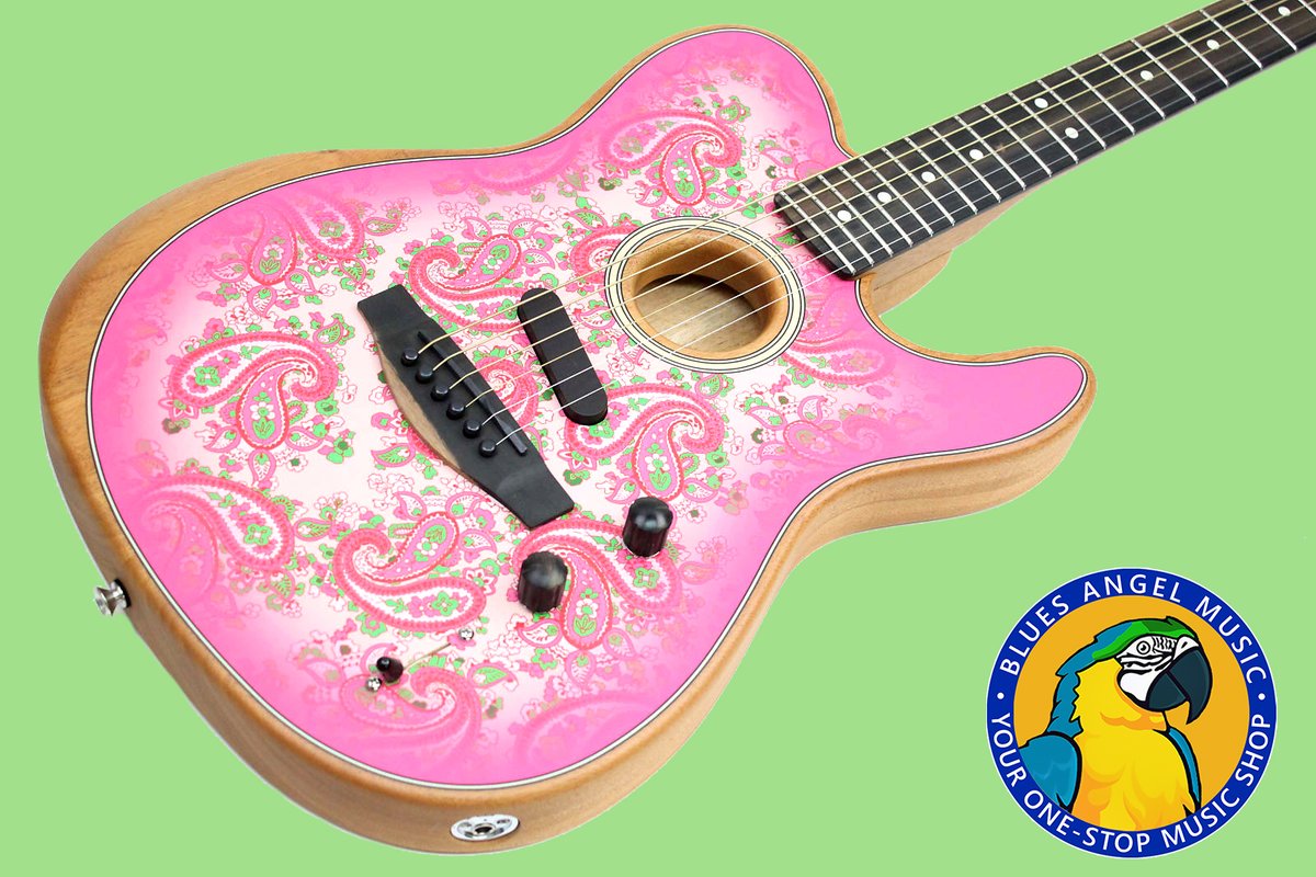 Handcrafted in Corona, California, at the same factory that makes Fender’s iconic electric instruments, the Acoustasonic Telecaster represents the next era in Fender craftsmanship and innovation. 

Get this one here - bluesangelmusic.com/product/fender…