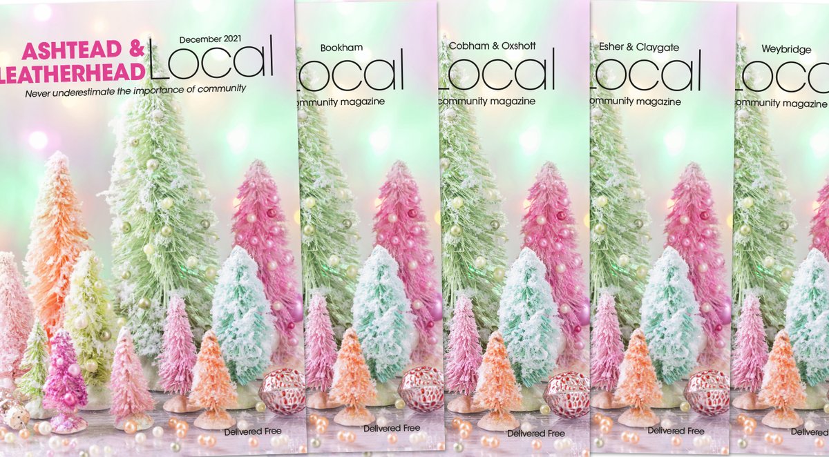 LookLocalMags's tweet image. Our December 2021 issue's are out being delivered this week, but you can read them online NOW by visiting our website: looklocalmagazine.co.uk #Ashtead #Leatherhead #Bookham #Cobham #Claygate #Esher #Oxshott #Weybridge #LocalEvents