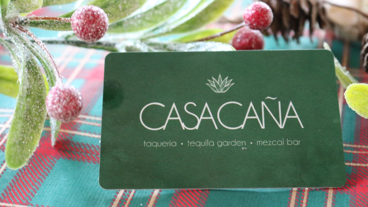 The holiday season is here! Spend $100 on gift cards, and receive a complimentary $25 gift card for you! Valid through 1.1.21. Don't forget to fuel up with a margarita before the holiday shopping 🍹 🎁   #SupportLocal