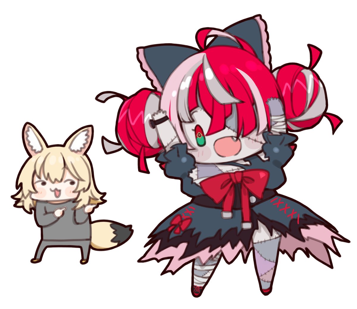 オリー おり(おる)よ! 
裏でポルオリがあったらしい
#graveyART
#絵まる 