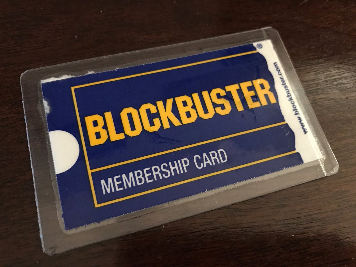TommyDoyle47's tweet photo. Were you a Blockbuster movie member? 👍 or 👎 https://t.co/kl8InAO29n