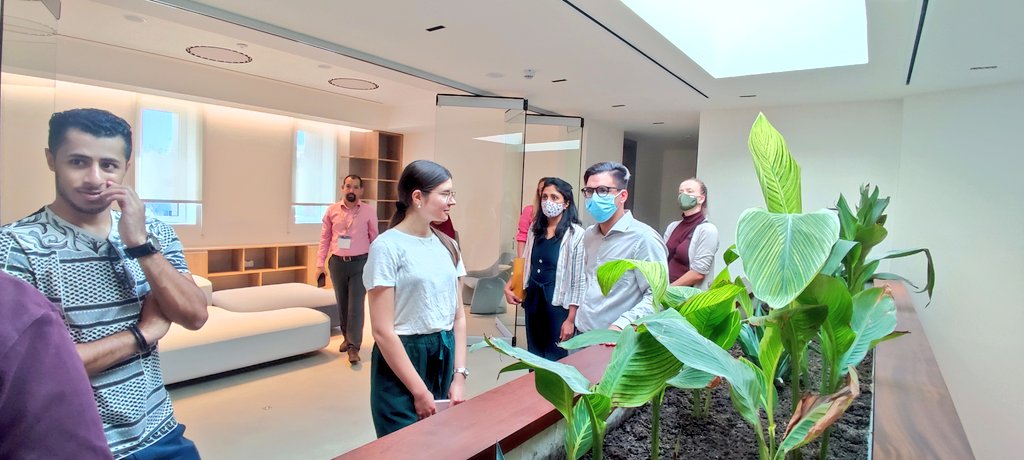 SSquareKAUST's tweet photo. We enjoyed our tour today to the #KAUSTSmart Home and saw the wonderful employment of @iyris_solar @EdamaSolutions and others
#KAUSTResearch 😍 https://t.co/1y3SMEdJdB