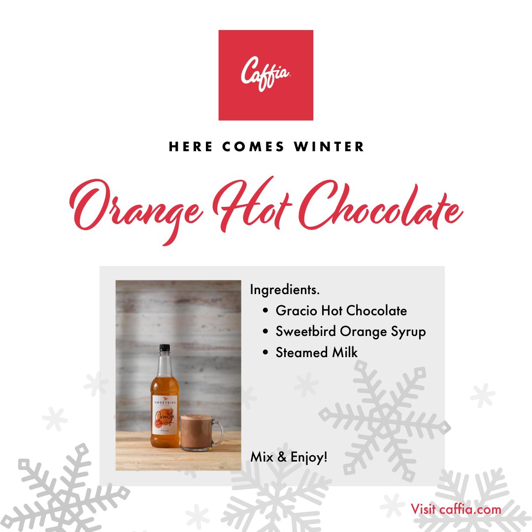 CaffiaCoffee's tweet photo. Never has there been a better time for Hot Chocolate in these low temperatures!
Just visit https://t.co/slqCTyBIOF https://t.co/yGiJElJATx