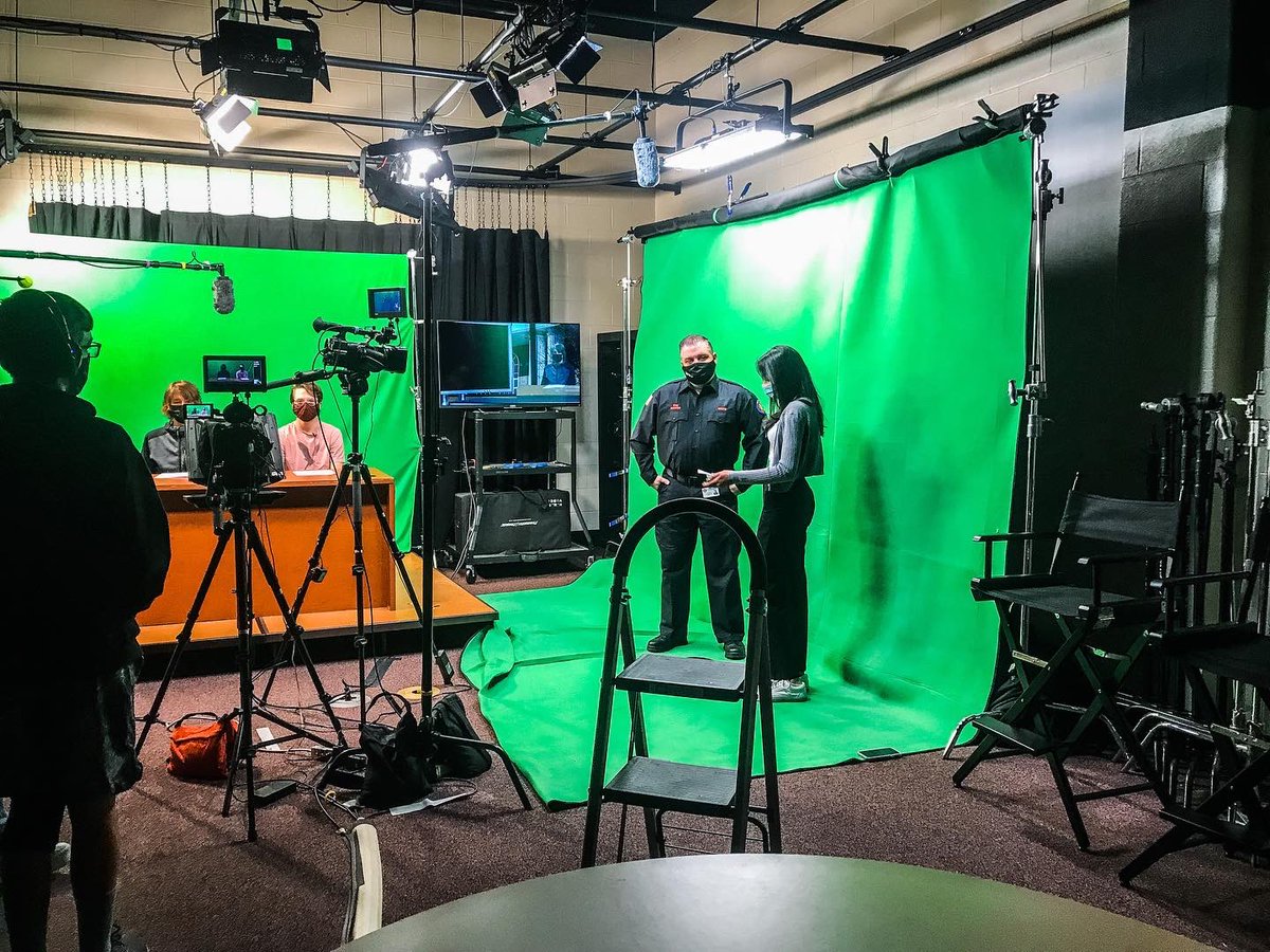 Last week Firefighter Wilson, WCFD Recruitment and Retention, along with myself travelled to Henderson High School to inspire young minds and provide information on volunteering. 

We had the pleasure of working with Miss Bratton, Priya and the entire HHS-TV Team!