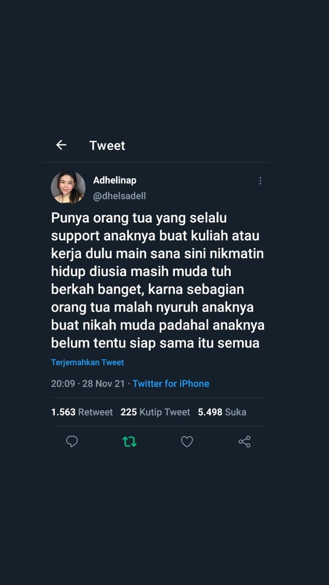 AREAJULID's tweet photo. Dis! Sebuah privilege yang tidak semua orang miliki, jika kalian memiliki itu kalian beruntung https://t.co/ZLZ9S9kgS6