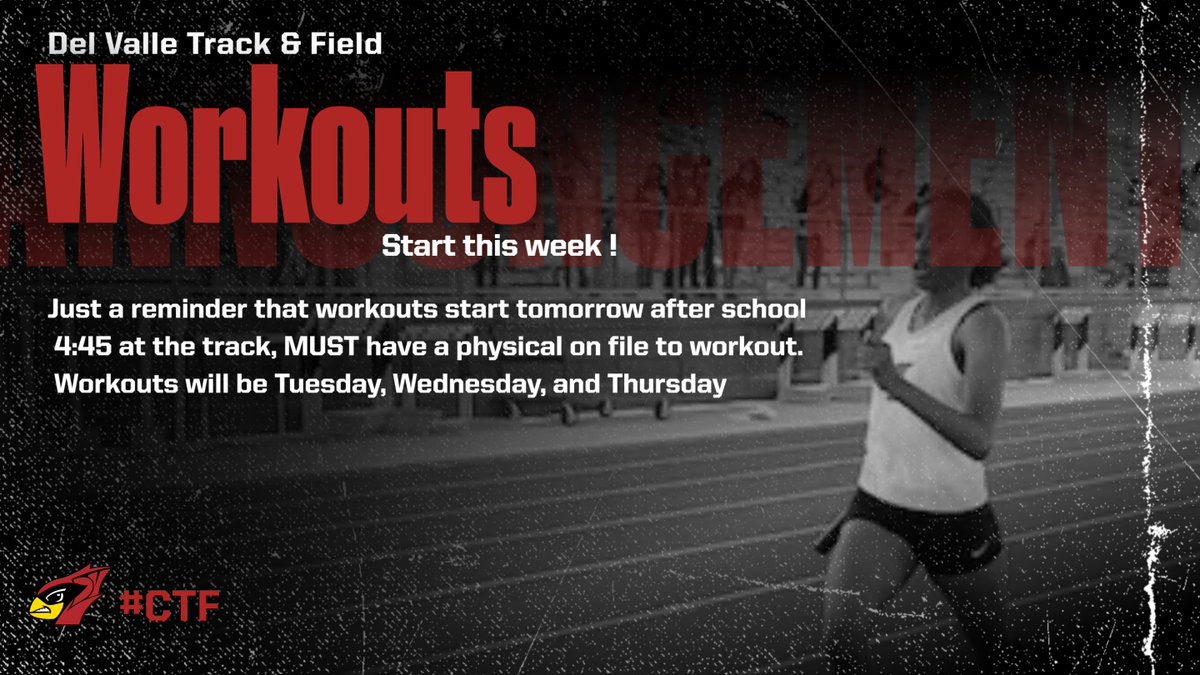 Del Valle Track and Field tweet media