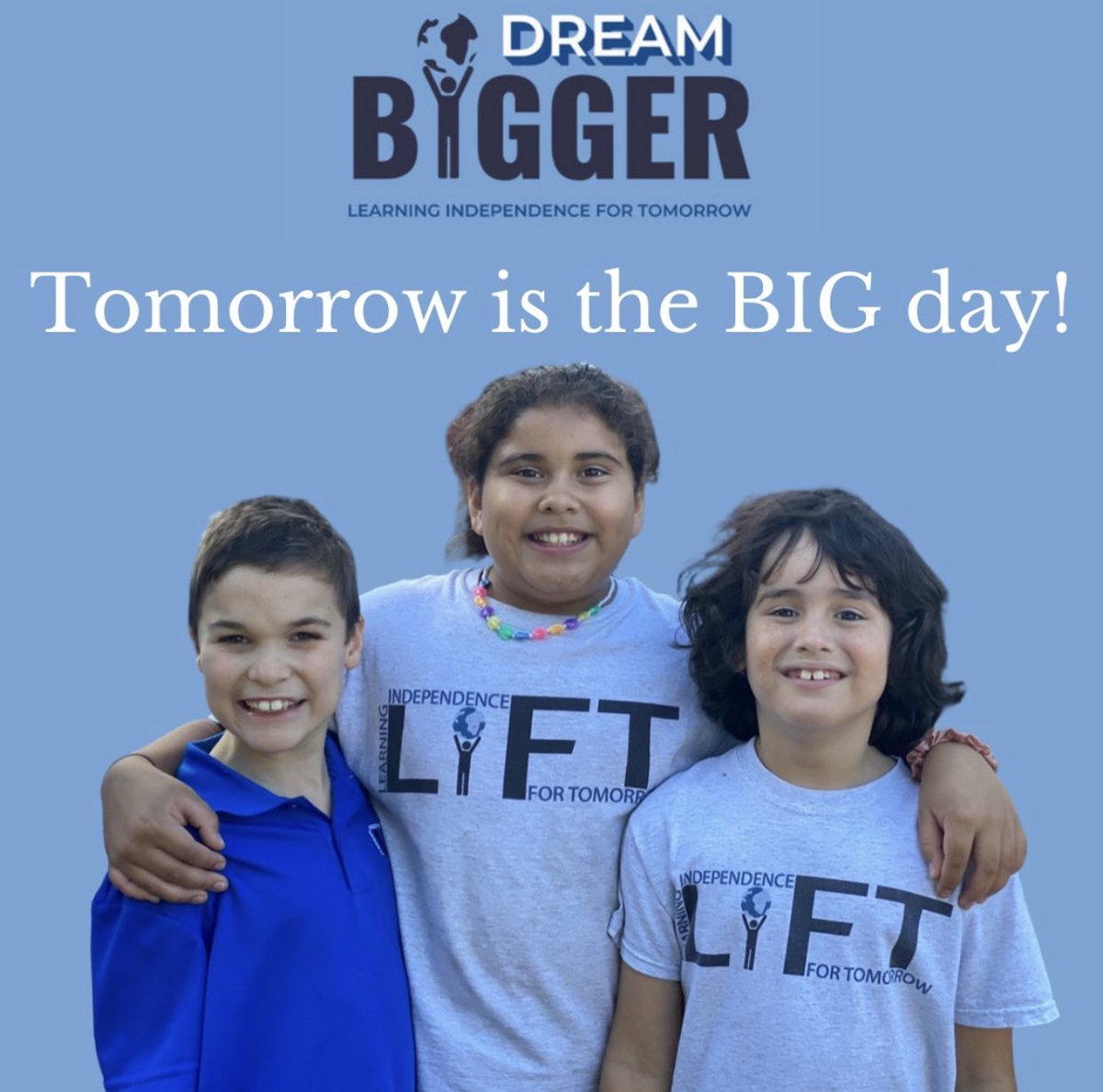 LiFTflorida's tweet photo. Giving Tuesday is tomorrow! 

Our goal is to enhance the impact we have on our LiFT learners by expanding our enrichment programs. We believe that exceptional learners deserve an exceptional education. We invite you to help us DREAM BIGGER!

https://t.co/ClGcPf6Req https://t.co/ykmOsP1g2L