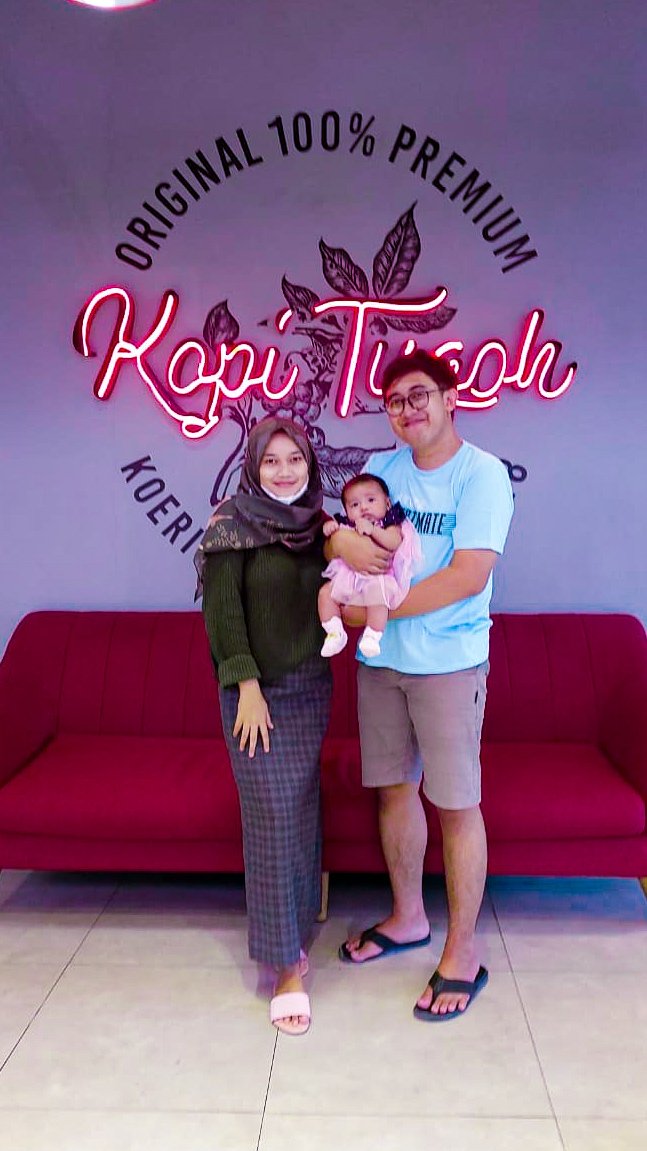 Happy First Wedding Anniversary Pih, sama aku terus sampe surga yaaa❤️