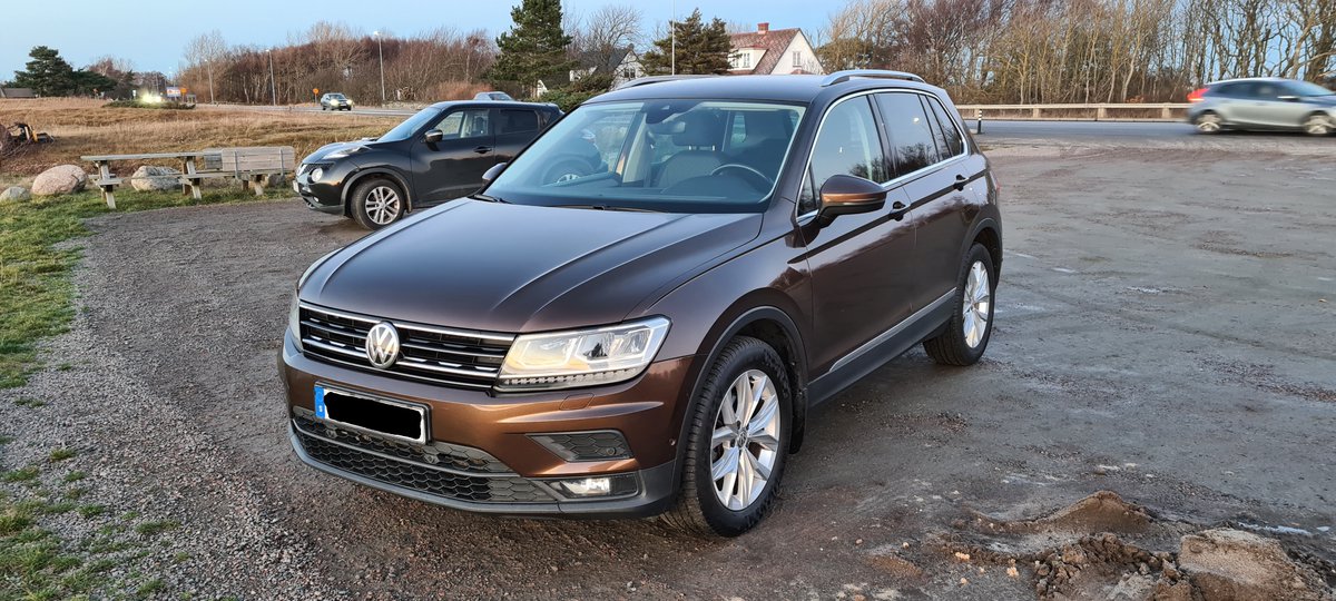 andkohler's tweet photo. Got myself a new car today 😃 2018 VW Tiguan 1.4 TSI https://t.co/cacGoXekFF