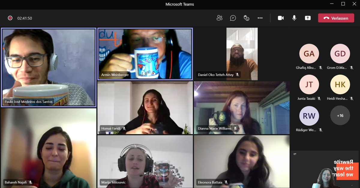 OpenTeachEU's tweet image. 📍THANK YOU to all who participated last Friday in the online workshop organized by the @Saar_Uni, together with the #OpenTeachProject team, to provide a glimpse of how the project is progressing. Your opinions and experience will help shape Open Teach! 🙂
 #OER #OEP