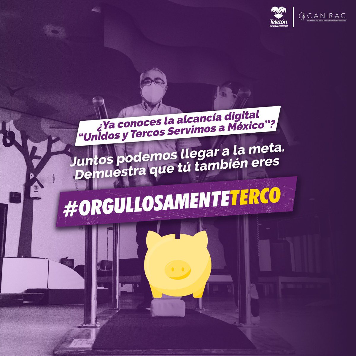 💜¡Solo faltan 6 días!💛

Sabemos que la industria restaurantera es #OrgullosamenteTerca cuando se trata de ayudar. Los invitamos a donar en la alcancía digital Teletón "Unidos y Tercos Servimos a México"

👉🏼 alcanciadigitalteleton.mx/pagos/0/4423/c…

¡Juntos podemos llegar a la meta!

<a href="/chefbeza2/">@chefbeza_</a>