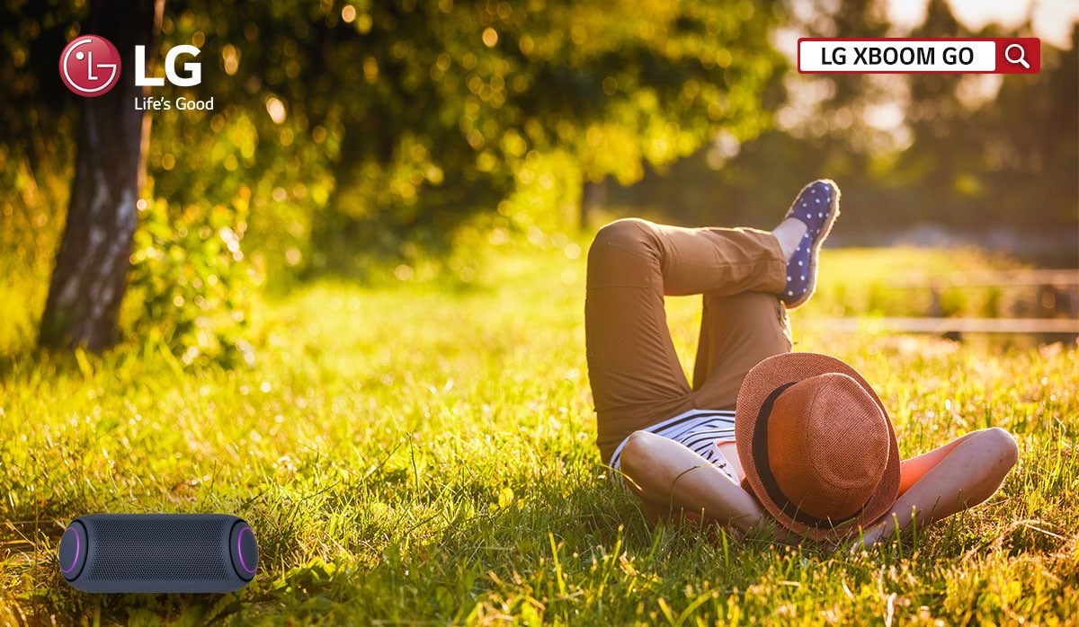 LGGulf's tweet photo. The wireless LG XBOOM GO speaker is perfect for every situation. It simply brings your music to life. 
LG XBOOM GO
#LG #LGGulf #game #wfh #workfromhome #gamers #instagaming #instagames #lgxboomgo #xboom  #xboomgo #LGPL7 #LGPL5 #LGPL2 #stayathome #loveofmusic https://t.co/lULW5HoA3I