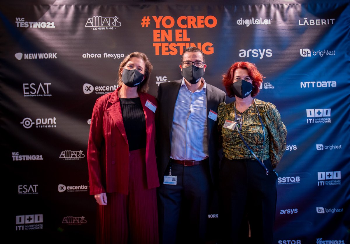 ITI_TIC's tweet photo. ¿Estuviste en el #VLCTESTING21? ¡Búscate!
Te dejamos las imágenes que tomamos durante la primera jornada del evento 📸 https://t.co/PoAPpEYnB9
Ah, y que no se te olvide creer en el testing.
#YoCreoEnElTesting #testing #software #tecnología #test #TIC https://t.co/yv24kmYPnG