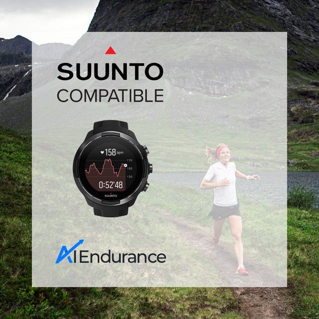 You can now import your Suunto activities directly into AI Endurance. Our activity analysis includes DFA alpha 1 for threshold detection, readiness to train and durability for your activities with HRV data. Simply connect your Suunto account in our Apps page. #Suuntocompatible