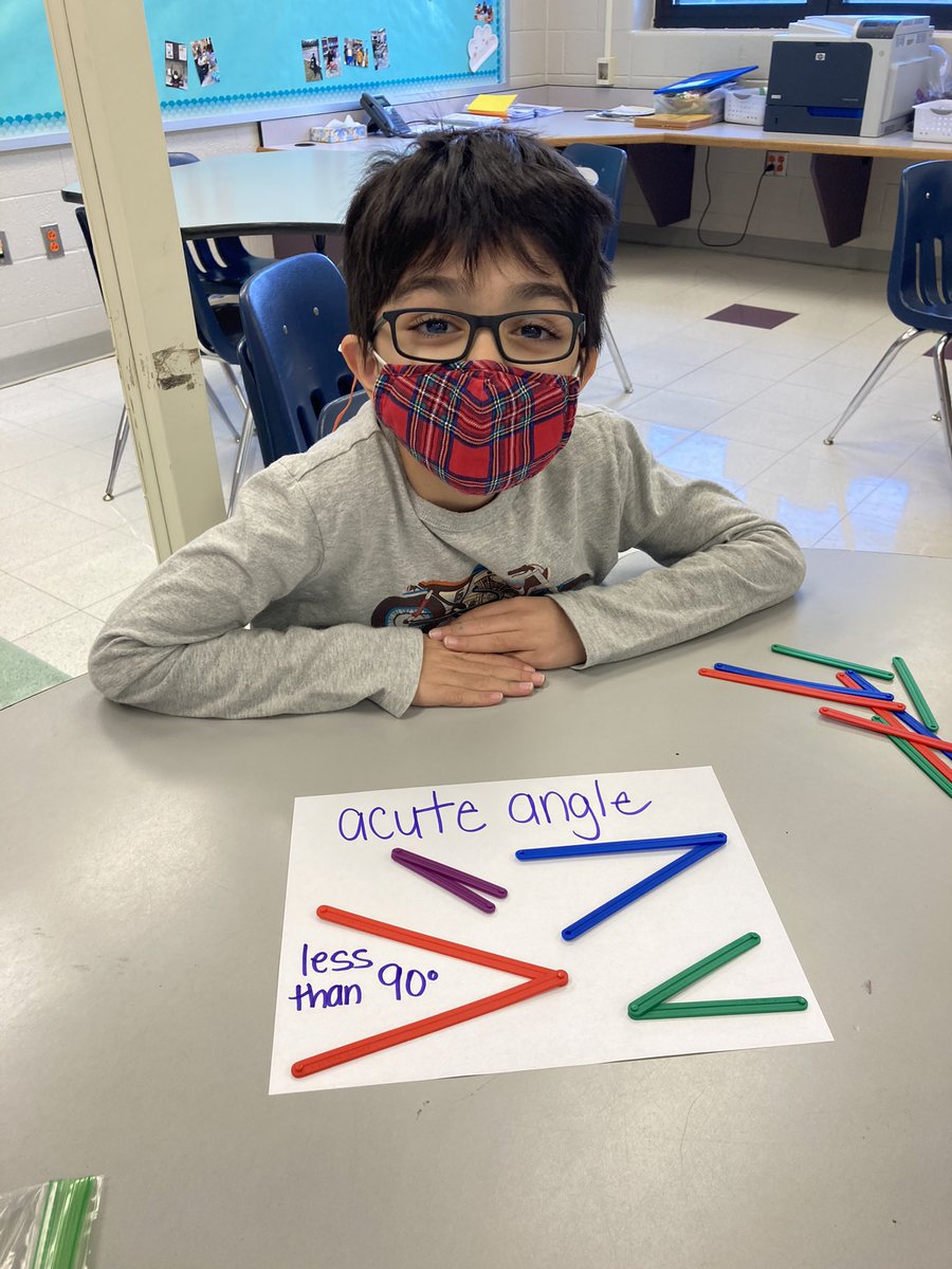 BristowRunGT's tweet photo. Our @BristowRunES first grade mathematicians used AngLegs to get hands on with angles! 📐 @PWCSGiftedEd #AngLegs https://t.co/9HGvIKOh43
