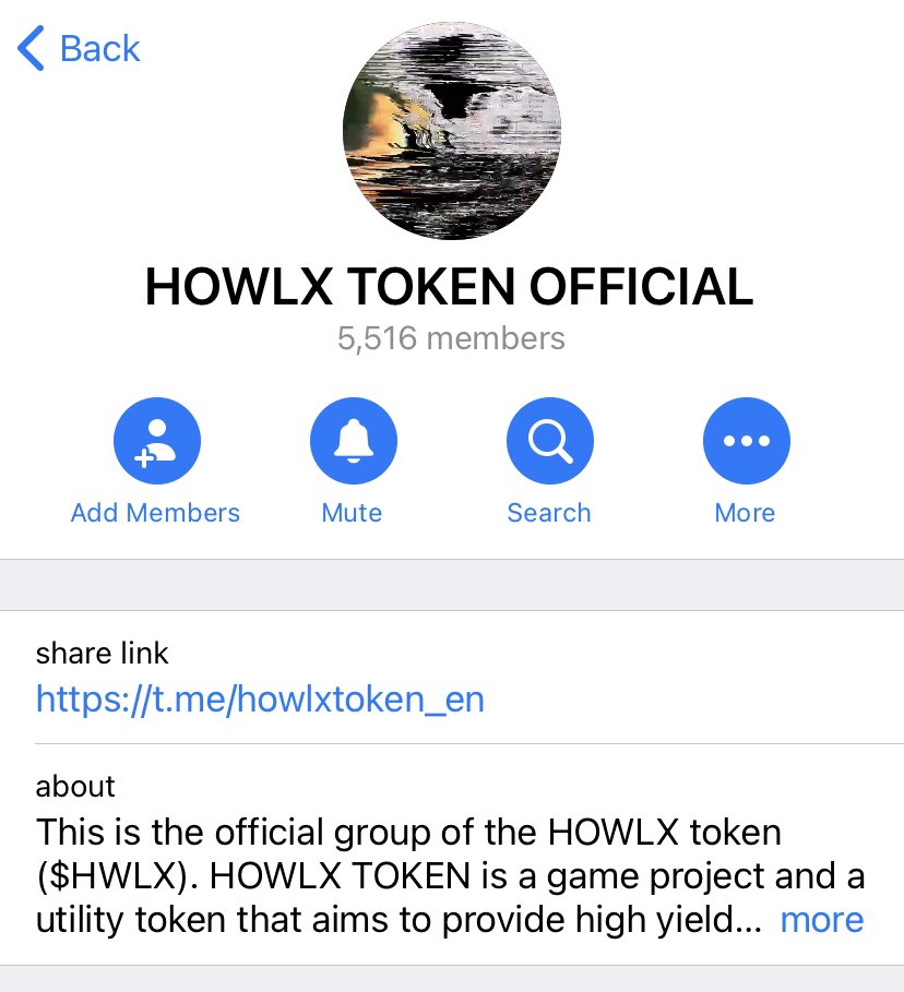 howlxtoken's tweet photo. BEWARE OF FAKE HOWLX TELEGRAM ACCOUNTS https://t.co/yF7Xa6UEVQ