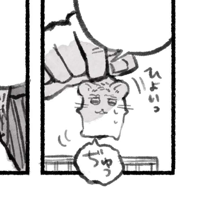 Pochiさんの顔(とは?)思い浮かべながらシコシコ描きました🐹 