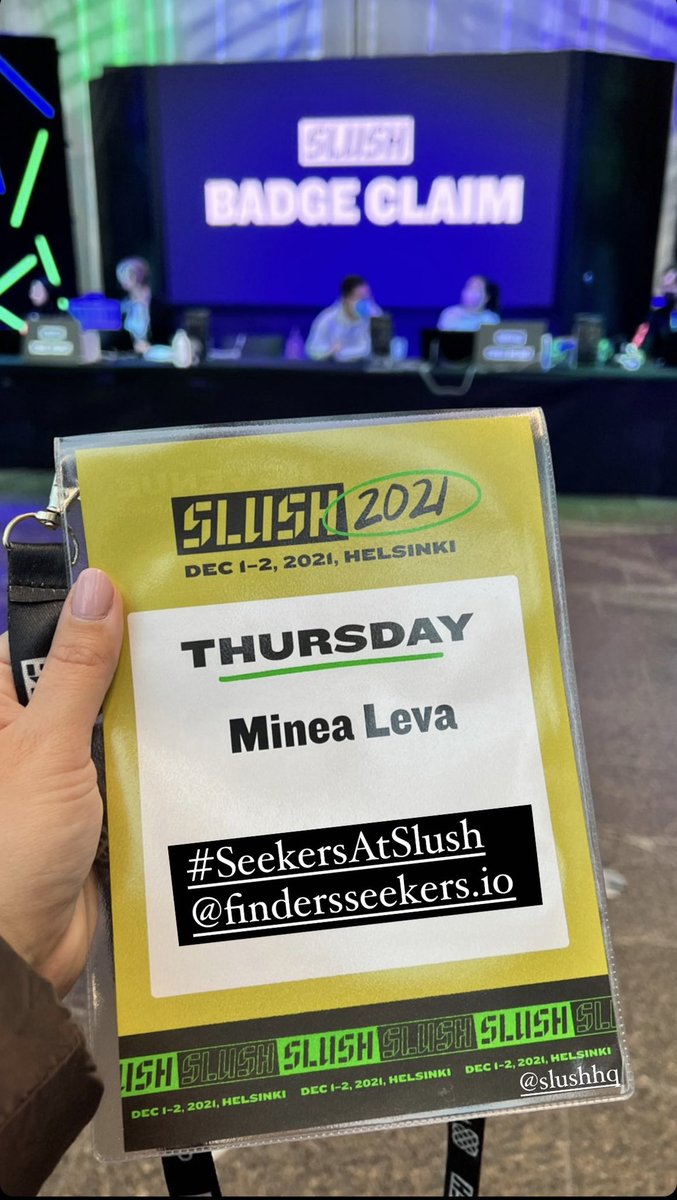 Ready for #slush2021 🤩 See you on Thursday <a href="/SlushHQ/">Slush</a> #SeekersAtSlush