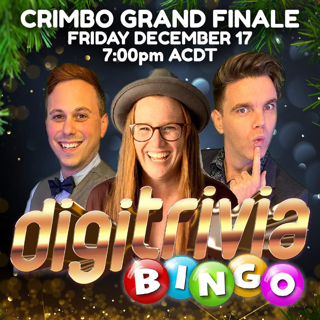 digitrivia's tweet photo. 🎄#Digitrivia Christmas Special!
🗓 Dec 17 🕖 7pm ACDT 
❓Trivia - FREE!
🎱 Bingo - $3 per ticket or 4 for $10.
Play at home, 100% #covidsafe
Get your tickets now ⬇️
https://t.co/k2n3IdGzOb https://t.co/4JNk4gZPqQ