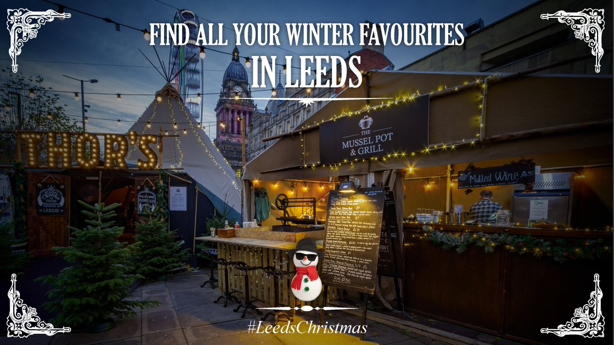 With cosy furs, an open fire pit and plenty of Christmas cheer, sit back, relax and embrace the festive spirit Viking style this Christmas with the return of Thor's Tipi.

It's the ultimate Christmas experience.

For more info, visit: https://t.co/8IeDfbgtAi

#LeedsChristmas https://t.co/y9O8BxXZSI