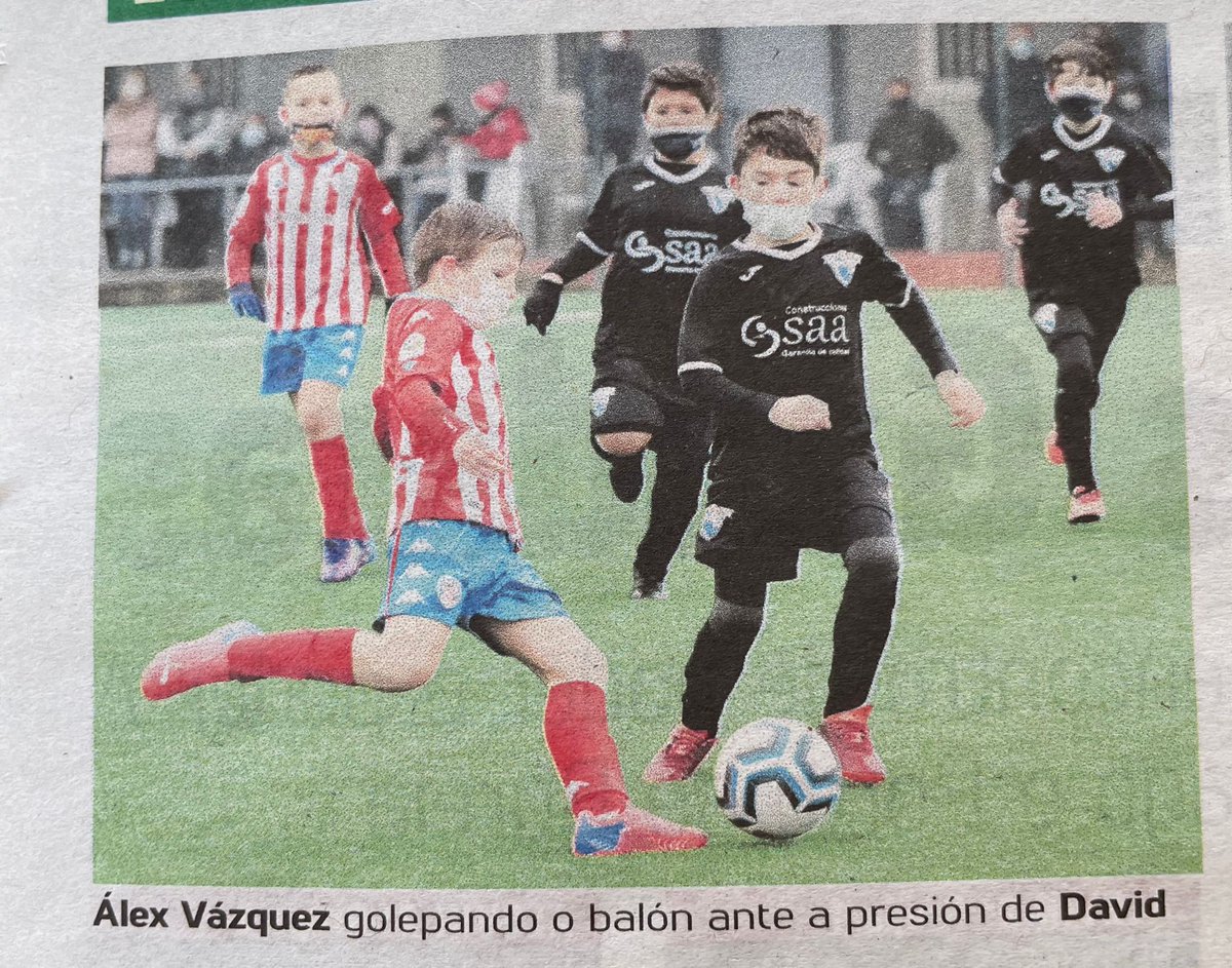 O equipo Benxamín tamén viaxou a Lugo para enfrontarse o CD LUGO.