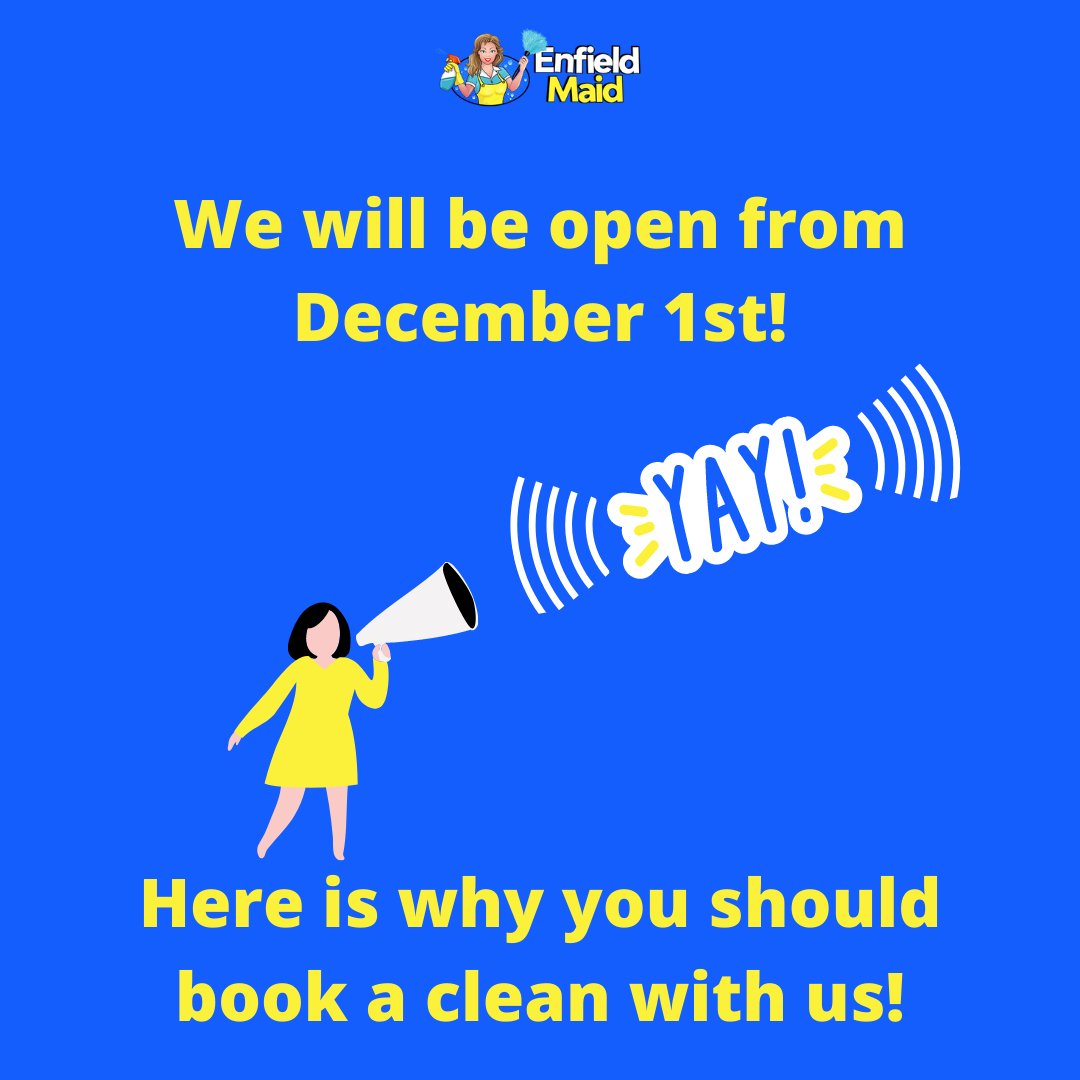 EnfieldMaid's tweet photo. We are here to make sure you have the best cleaning experience!

 These posts will tell you why you should book with us at Enfield Maid ❤
#Cleaningspaces #spotless #cleaningservice #cleaners #clean2021 #tidy #dustfree #toobusytoclean 

https://t.co/Or9AehjQtF
0203-556-9404

... https://t.co/3W9RLcQlb6