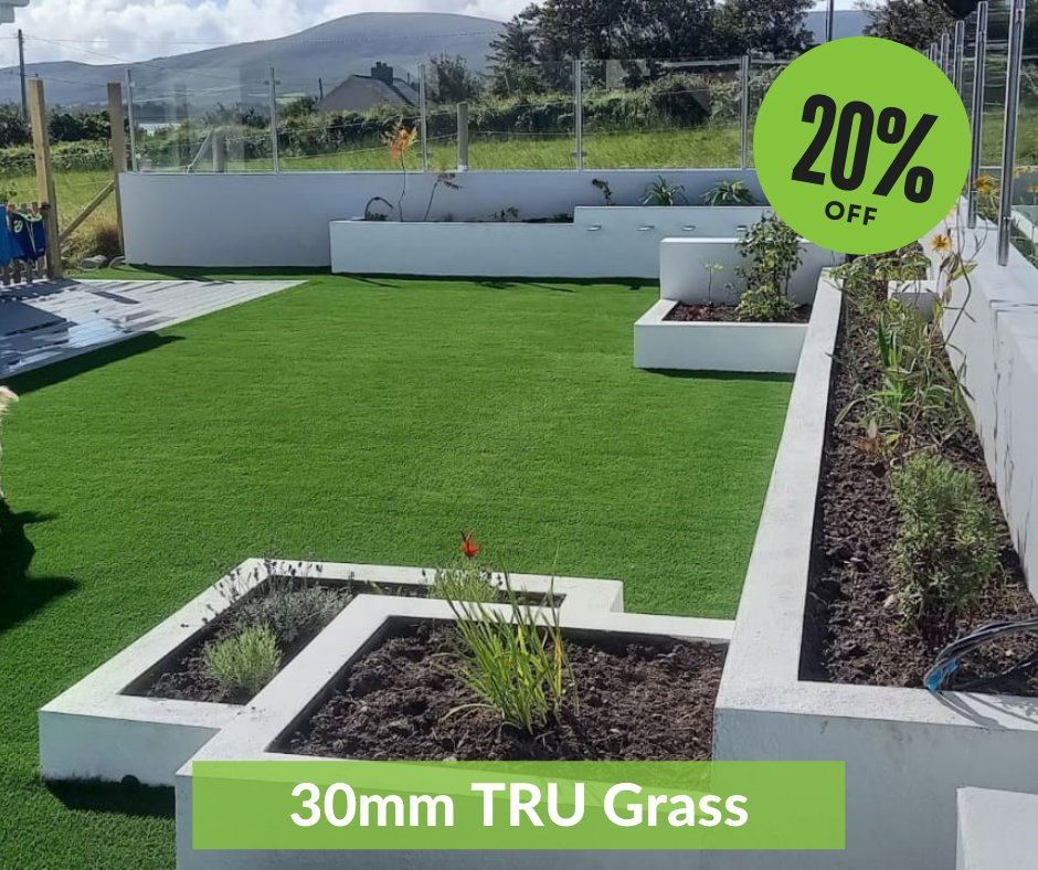 PSTlawns's tweet photo. SALE ENDS TOMORROW!! 

GET 20% OFF Our Bestselling Artificial Grass. 

40mm LUSH Green: was €25/m2, NOW €20/m2

30mm TRU Grass: was €20/m2, NOW €16/m2

35mm EVERgreen: was €18/m2, NOW €14.40/m2

Call Una or Ruairí today to order your FREE sample pack📞 LoCall: 0818 917 006 https://t.co/wwS8BGlFof