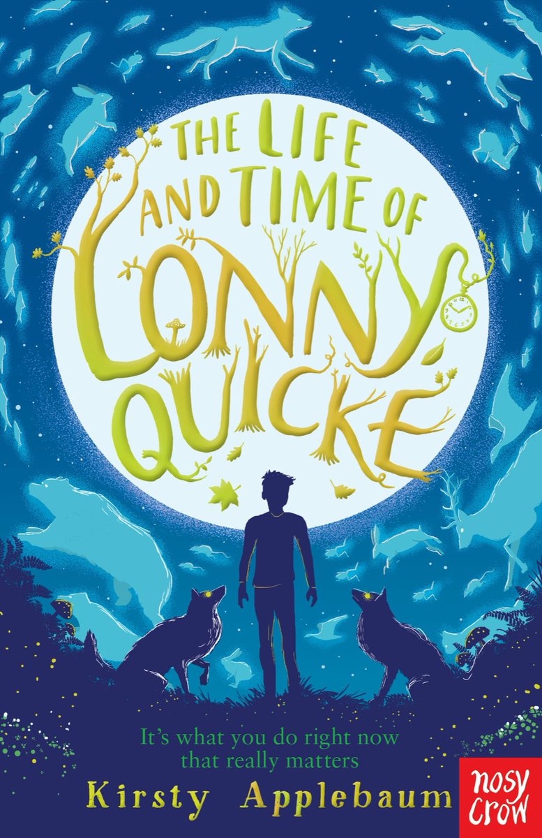 Our Book of the Week is The Life and Time of Lonny Quicke by @KirstyApplebaum . This gripping modern fairy tale about a lifeling who can save the lives of dying animals & people but at the cost of shortening his own life is available to borrow