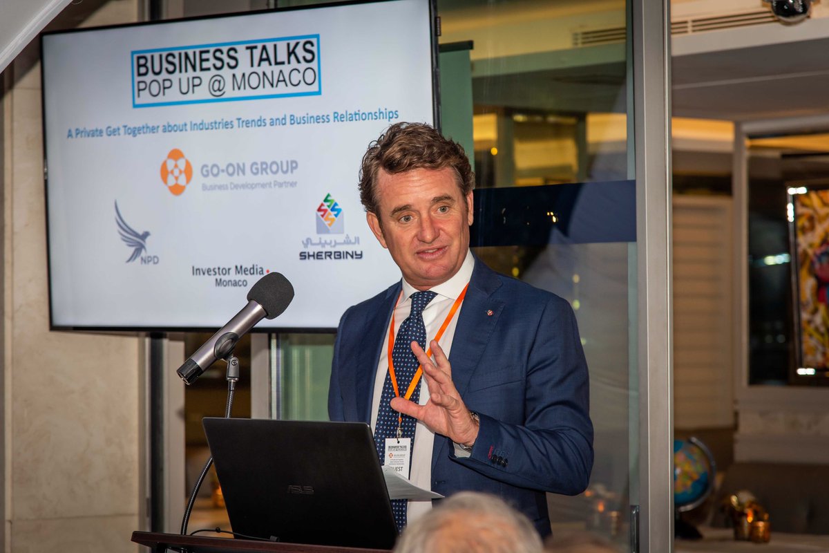 DiniAndrea1's tweet photo. The latest edition of  BUSINESS TALKS POP UP @ MONACO was hosted on Tuesday, 23/11/2021 at the Thirty Nine Monte Carlo Private Club and organized by Investor Media Monaco in close cooperation with GO ON Group, leaders in international B2B sales. Info here:https://t.co/XXZLpxhTUd https://t.co/SWLBG0ZXrf