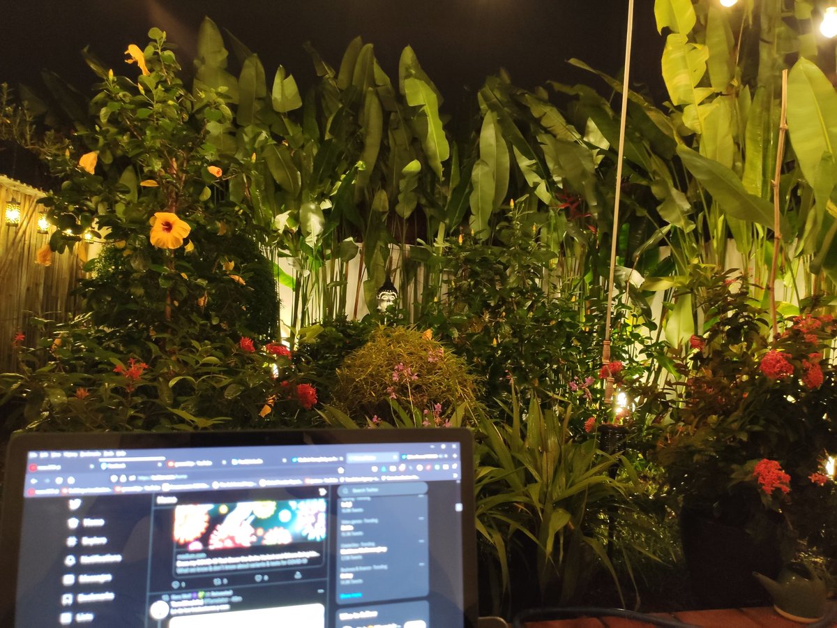 beacompagnon's tweet photo. Office setting for the day. https://t.co/JZPM9xShzu