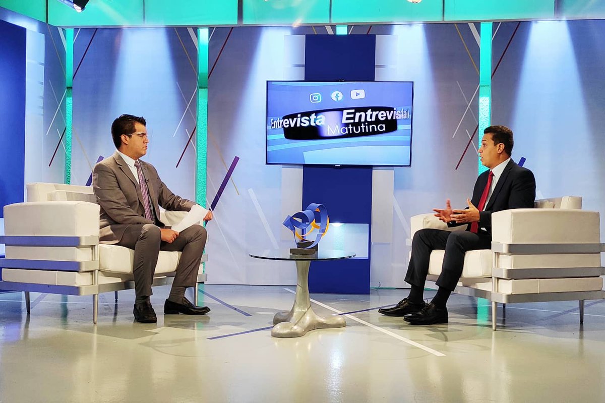 Estamos al aire en la entrevista matutina por <a href="/venevision/">Venevision</a>